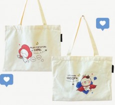 [배송] 선물고팡 스마트 스토어 - 동백즈에코백 1 + 동백즈키링 1