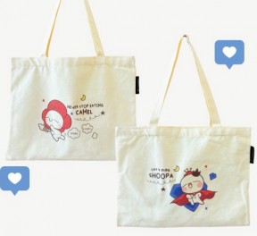 [배송] 선물고팡 스마트 스토어 - 동백즈에코백 1 + 동백즈키링 1